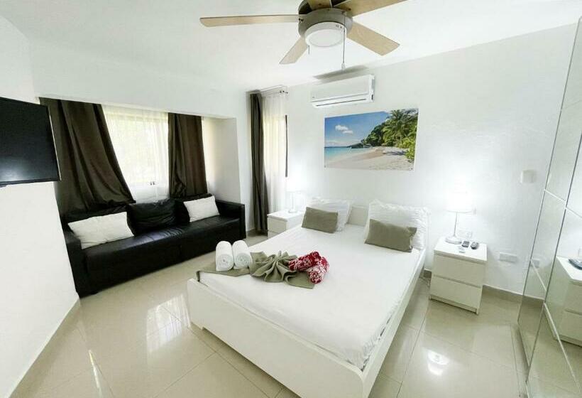 ویلای لوکس 1 خوابه, Caribbean Galaxy Paradise Hotel Wifi Los Corales Bavaro Beach Club & Spa