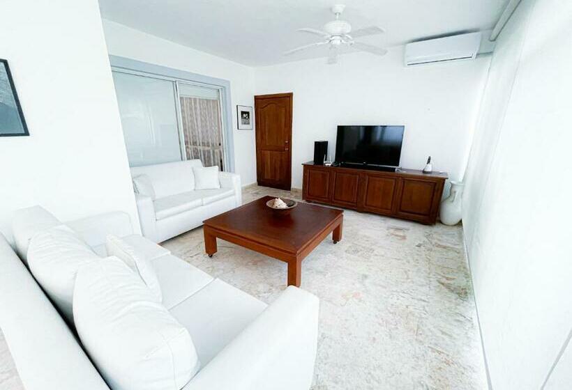 آپارتمان 1 خوابه با چشم‌انداز استخر, Caribbean Galaxy Paradise Hotel Wifi Los Corales Bavaro Beach Club & Spa