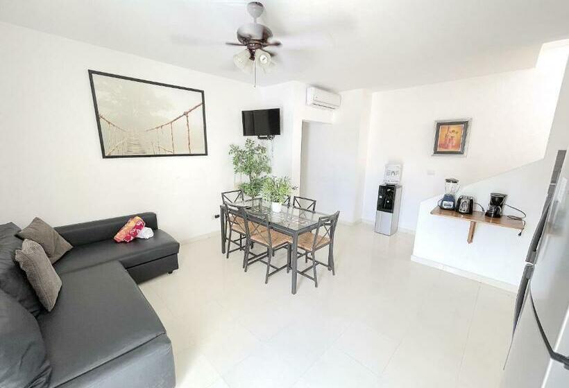 1 Bedroom Penthouse Apartment, Caribbean Galaxy Paradise Hotel Wifi Los Corales Bavaro Beach Club & Spa