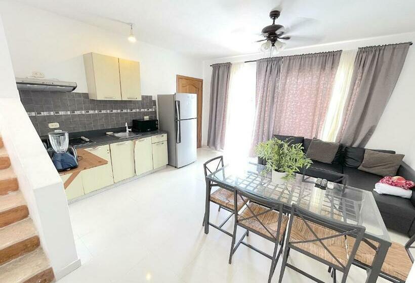 1 Bedroom Penthouse Apartment, Caribbean Galaxy Paradise Hotel Wifi Los Corales Bavaro Beach Club & Spa