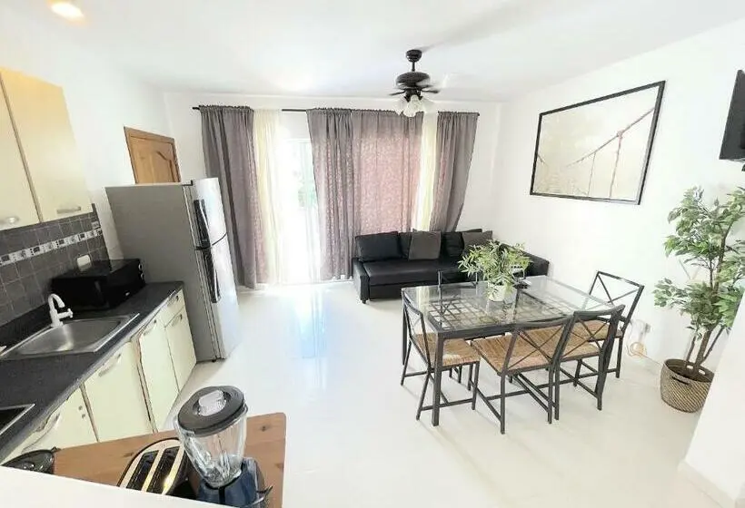 1 Bedroom Penthouse Apartment, Caribbean Galaxy Paradise Hotel Wifi Los Corales Bavaro Beach Club & Spa