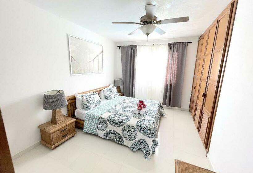 1 Bedroom Penthouse Apartment, Caribbean Galaxy Paradise Hotel Wifi Los Corales Bavaro Beach Club & Spa