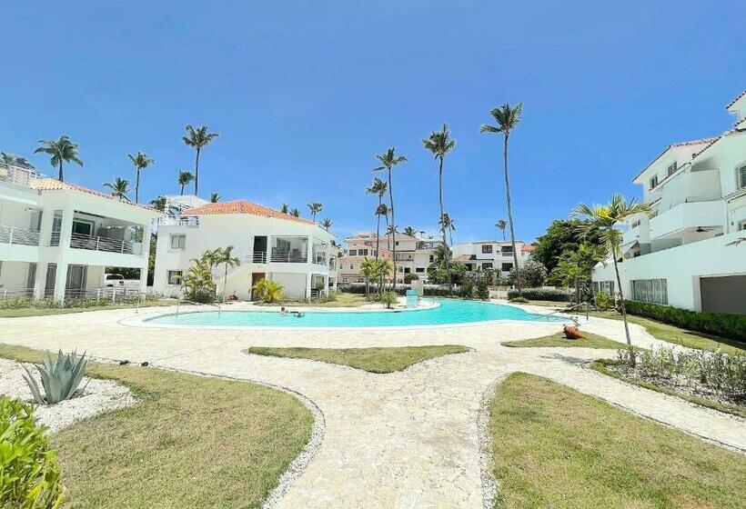 آپارتمان 1 خوابه با چشم‌انداز استخر, Caribbean Galaxy Paradise Hotel Wifi Los Corales Bavaro Beach Club & Spa