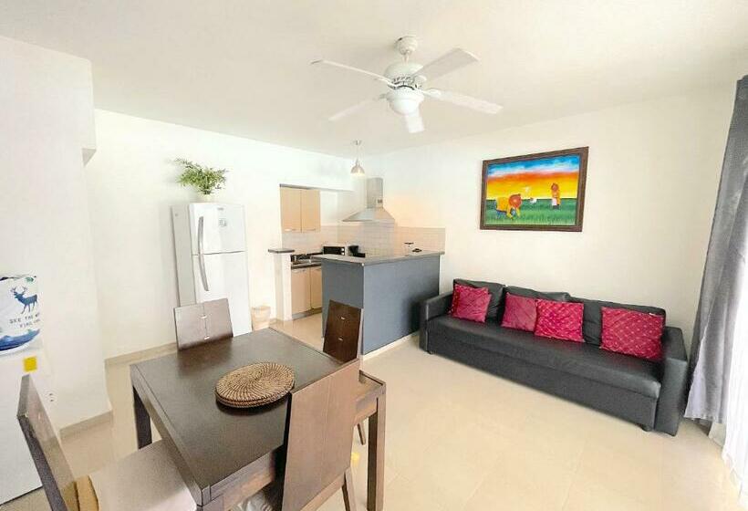 آپارتمان 1 خوابه با چشمانداز استخر, Caribbean Galaxy Paradise Hotel Wifi Los Corales Bavaro Beach Club & Spa