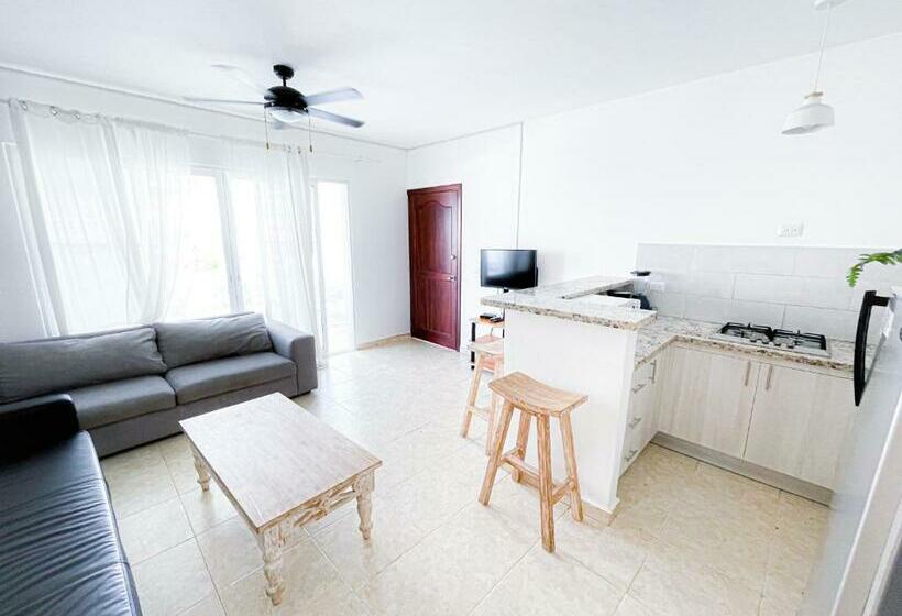 آپارتمان 1 خوابه با چشم‌انداز استخر, Caribbean Galaxy Paradise Hotel Wifi Los Corales Bavaro Beach Club & Spa