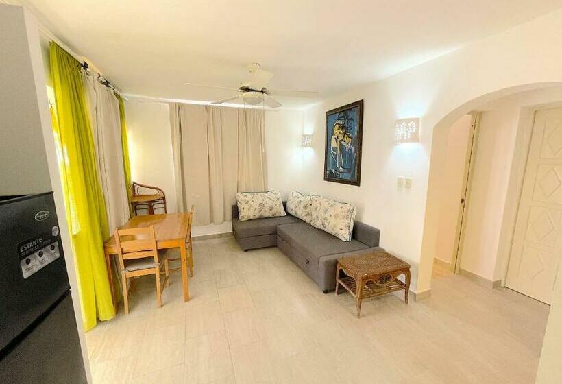 ویلای 1 خوابه با چشمانداز باغ, Caribbean Galaxy Paradise Hotel Wifi Los Corales Bavaro Beach Club & Spa