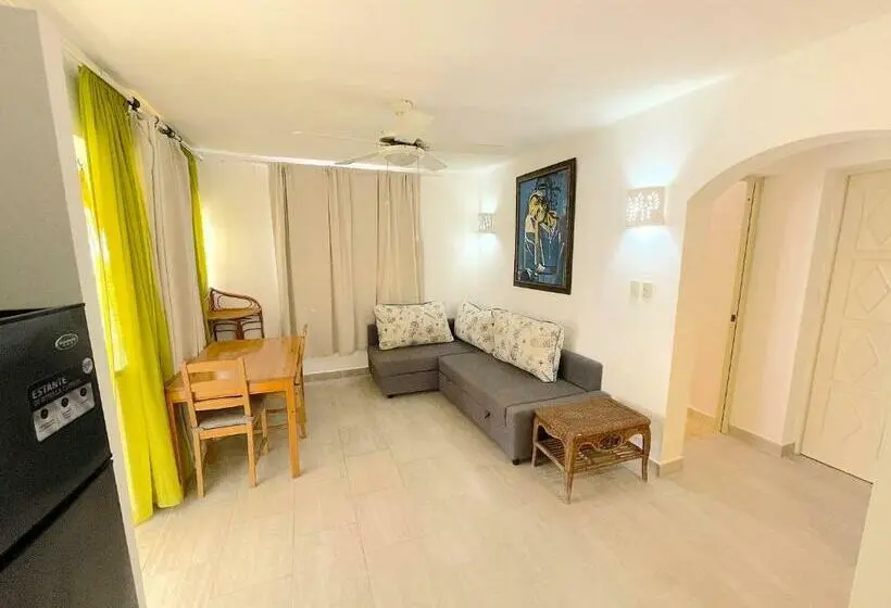 ویلای 1 خوابه با چشمانداز باغ, Caribbean Galaxy Paradise Hotel Wifi Los Corales Bavaro Beach Club & Spa