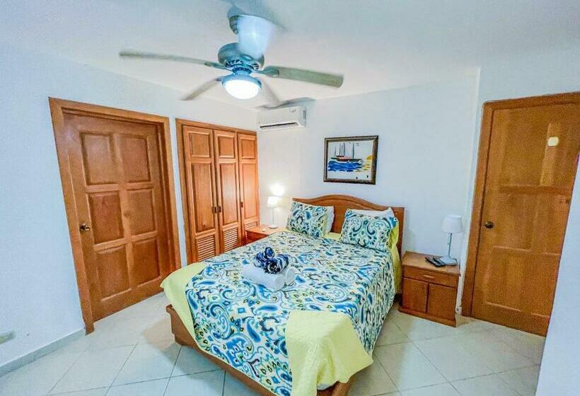 ویلای 1 خوابه با چشم‌انداز باغ, Caribbean Galaxy Paradise Hotel Wifi Los Corales Bavaro Beach Club & Spa