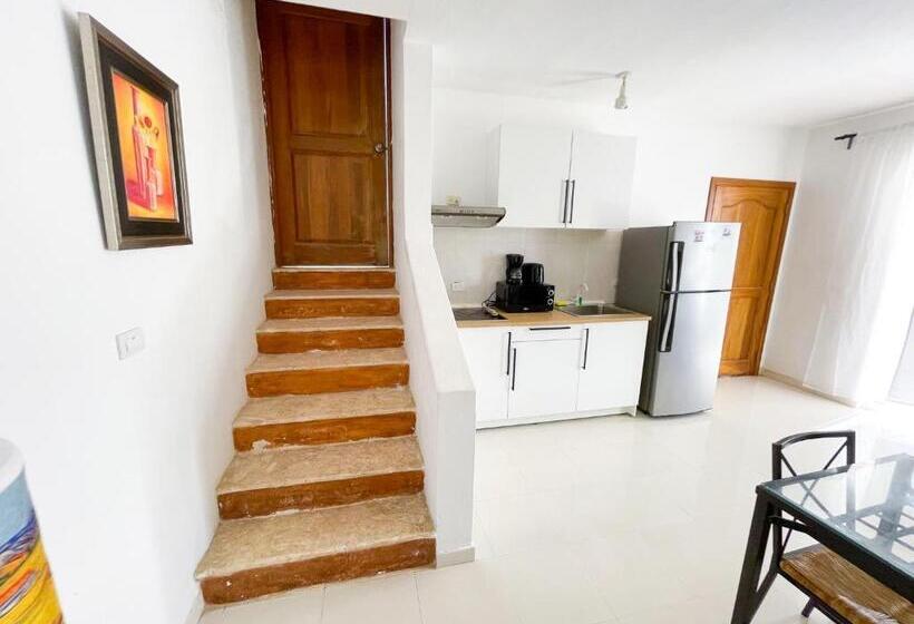 1 Bedroom Penthouse Apartment, Caribbean Galaxy Paradise Hotel Wifi Los Corales Bavaro Beach Club & Spa