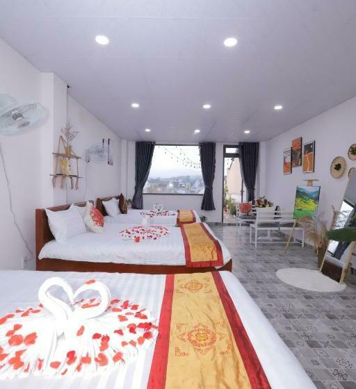 اتاق خانوادگی با چشمانداز کوه, Thân Thiện Homestay đà Lạt