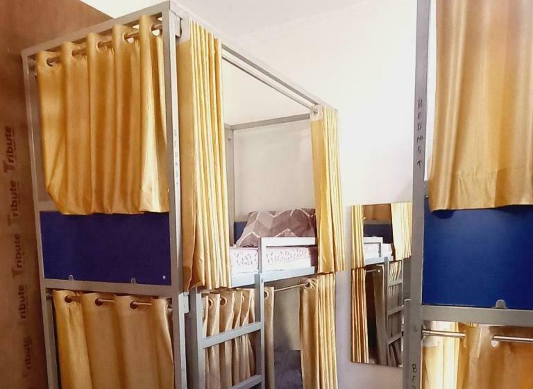 تختخواب در اتاق مشترک, Taj Backpackers Hostel