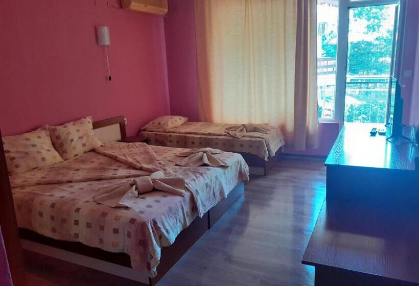 חדר סטנדרט לשלושה עם מרפסת, Guest House Kostovi