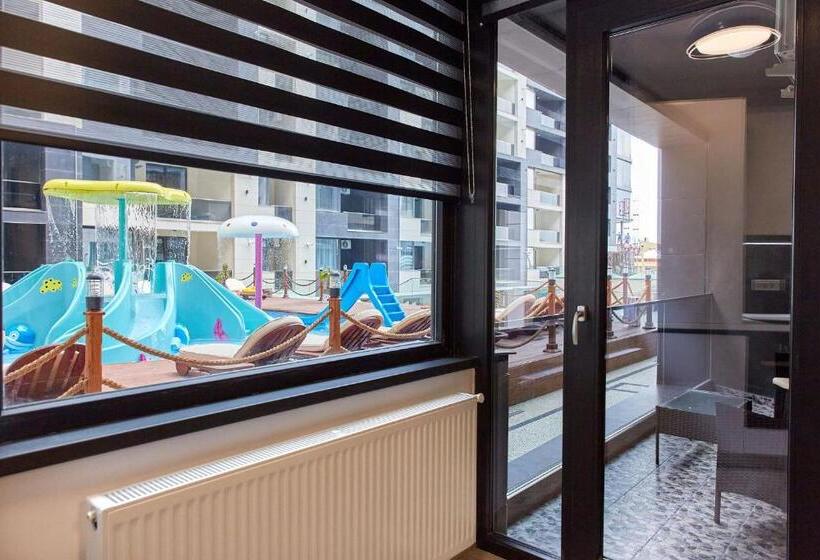 １ベッドルームアパートメント, Buildings