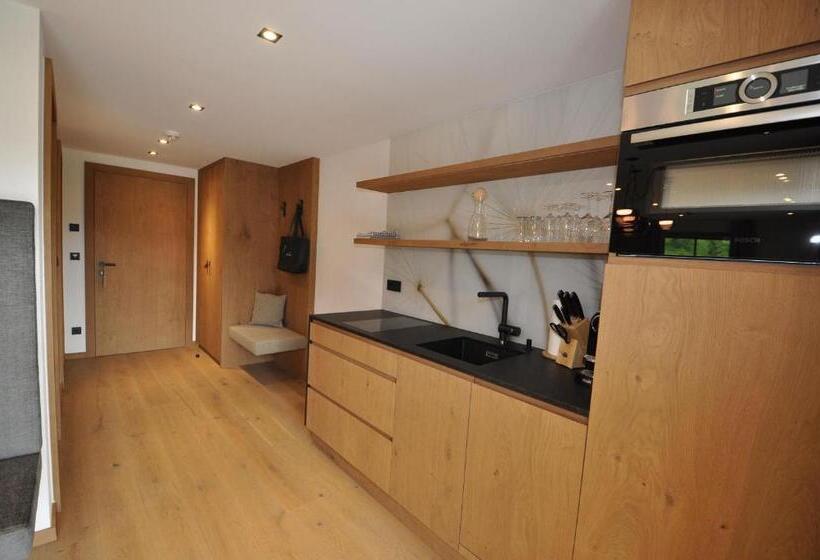 テラス付き１ベッドルームアパートメント, Garni Das Seebichl