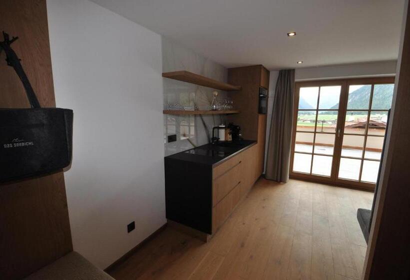 テラス付き１ベッドルームアパートメント, Garni Das Seebichl