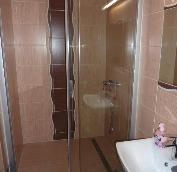 庭の見えるスタンダードトリプルルーム, Penzion čech