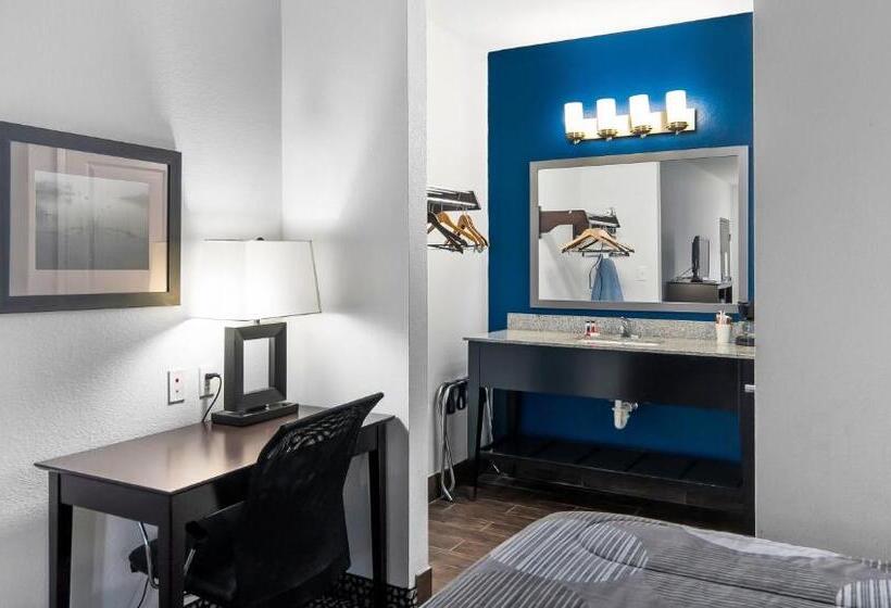 带大床的标准间, Belmont Inn And Suites Tatum