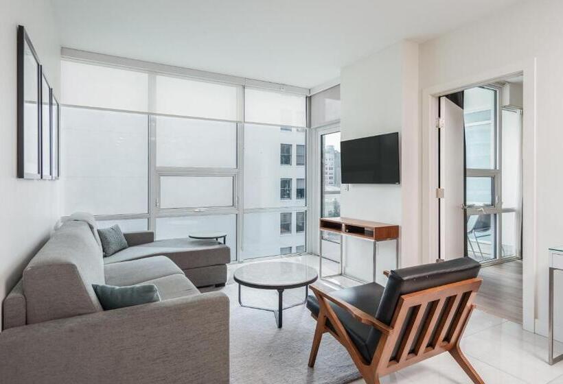 جناح غرفتين نوم, Level Los Angeles   Downtown South Olive