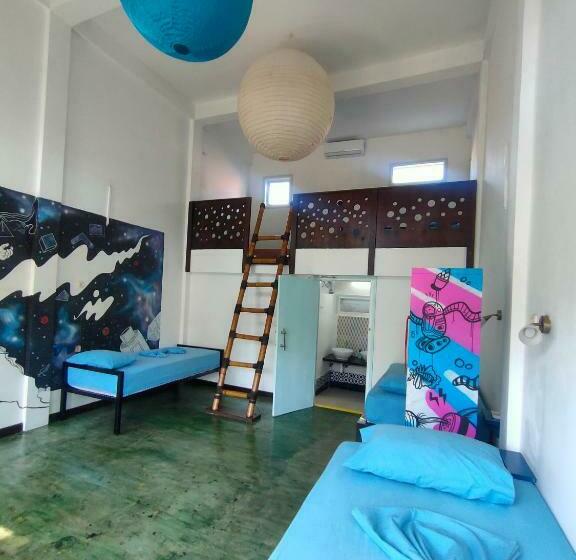 Cama em Quarto Compartilhado, Gili Beach Bum Hostel