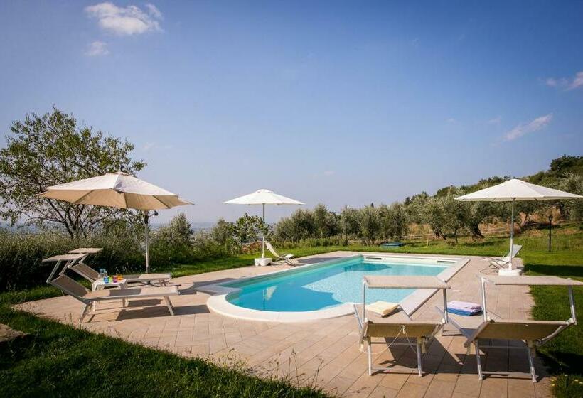 别墅: 1间卧室带游泳池, San Martino Agli Ulivi