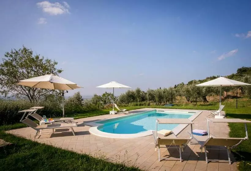 ویلای یک اتاق خوابه با استخر شنا, San Martino Agli Ulivi