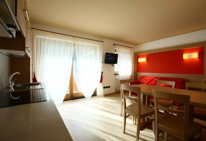 1ベッドルームのデラックスアパートメント, Residence Al Lago