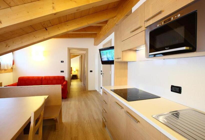 Апартаменты 1 Спальня с Видом, Residence Al Lago