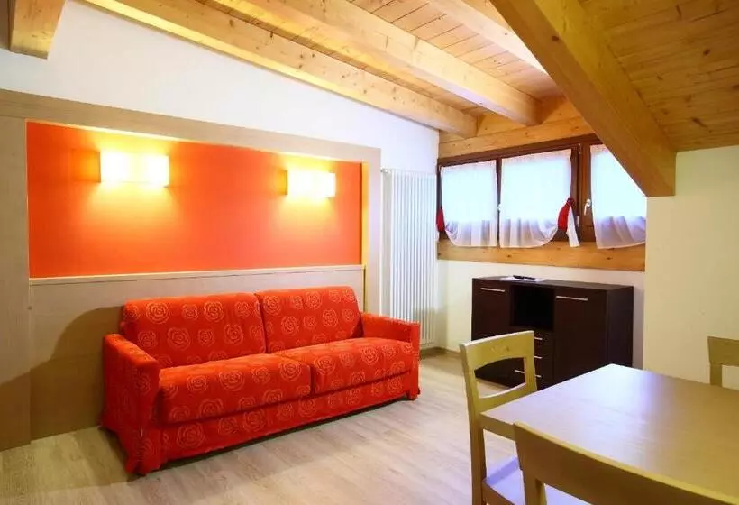 景色の見える一ベッドルームアパートメント, Residence Al Lago