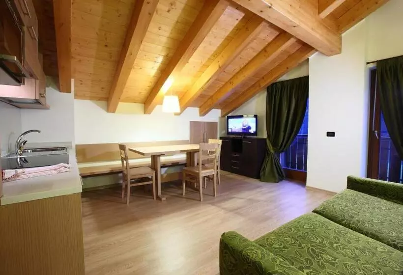 バルコニー付き1ベッドルームアパートメント, Residence Al Lago