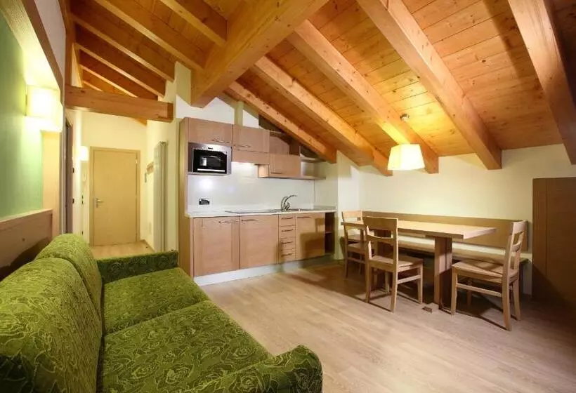 バルコニー付き1ベッドルームアパートメント, Residence Al Lago
