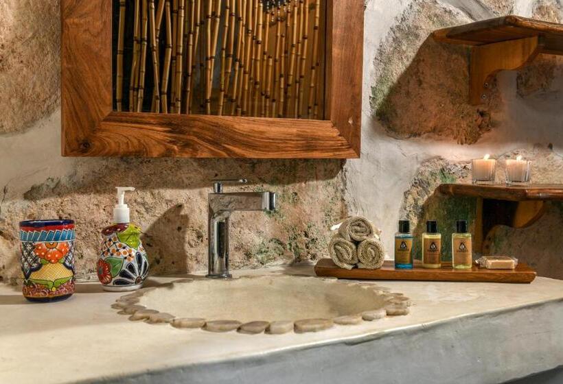 בקתה סטנדרטית עם נוף לים, Diamante K   Inside Tulum National Park