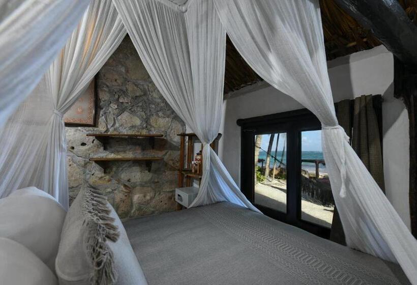 בקתה סטנדרטית עם נוף לים, Diamante K   Inside Tulum National Park