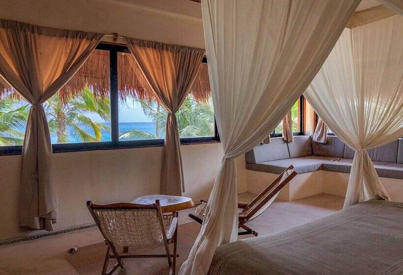 キングサイズベッドのスイートルーム, Diamante K   Inside Tulum National Park