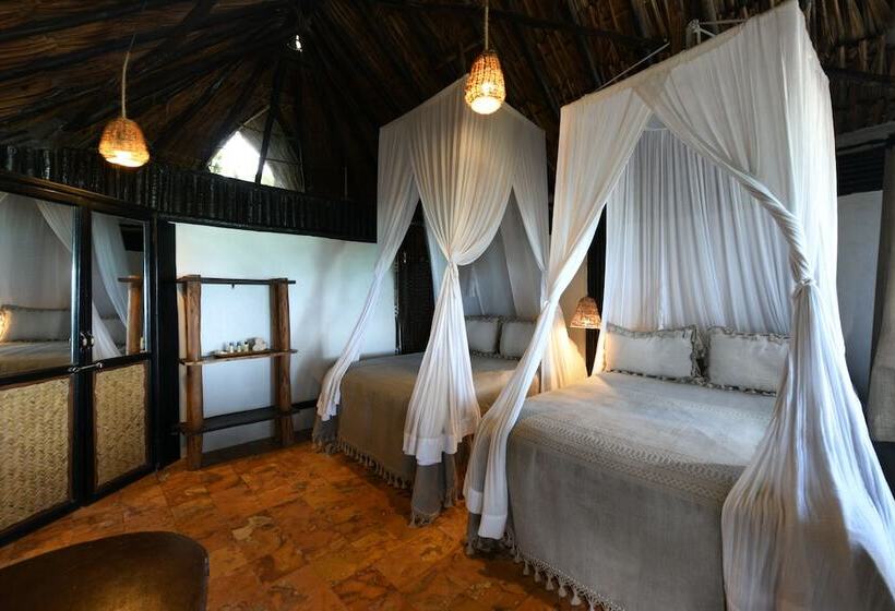 בקתה סטנדרטית עם נוף לים, Diamante K   Inside Tulum National Park