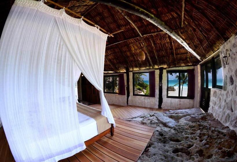 キングサイズベッドのスイートルーム, Diamante K   Inside Tulum National Park