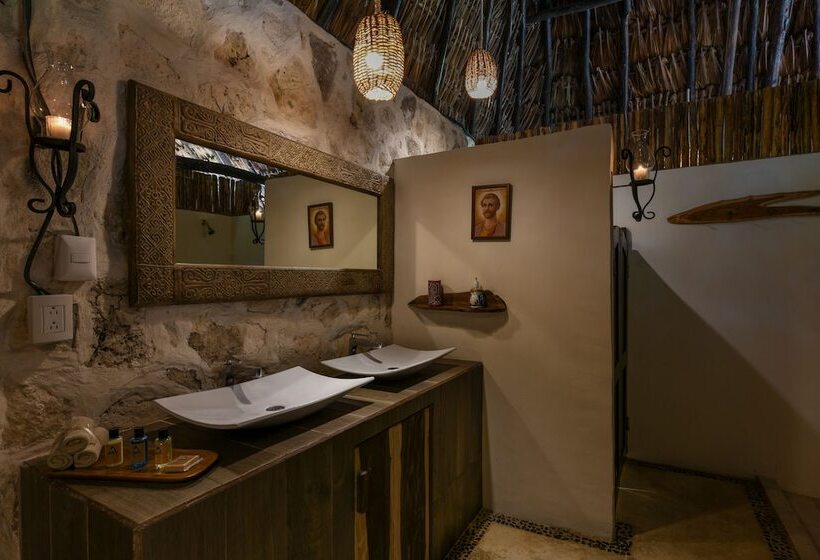 キングサイズベッドのスイートルーム, Diamante K   Inside Tulum National Park