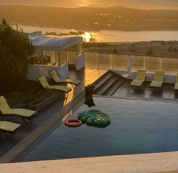 海景标准间露台, Auberge Oualidia Dream