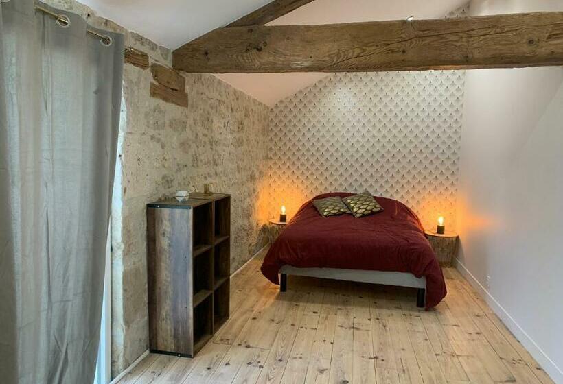 חדר סטנדרט נוף לגינה, Maison Papillon Gîte De Ressourcement