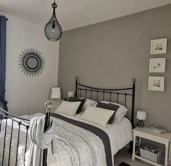 バス共有のスタンダードルーム, Quelle Belle Vue  Chambre D Hote