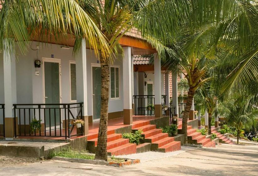 اتاق خانوادگی با چشمانداز باغ, Phu Quoc Hills Bungalow