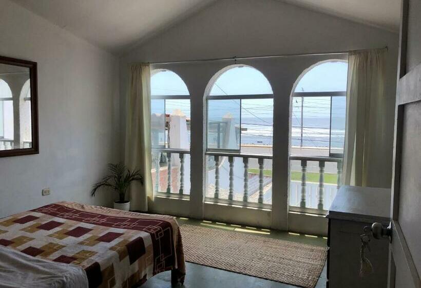 غرفة قياسية مطلّة علي البحر, Pointbreak Surf Camp