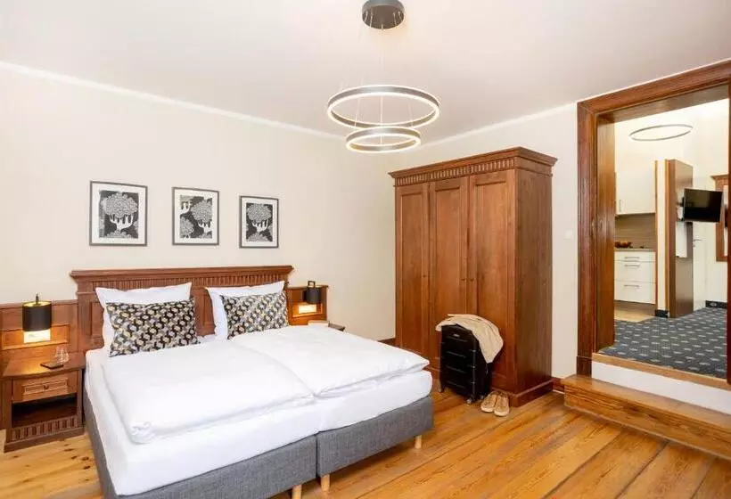 １ベッドルームのスーペリアアパートメント, Aparthotel Altes Schwedisches Konsulat