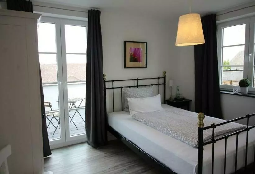 Standard Yhden Hengen Huone Parveke, Pension Willebuhr