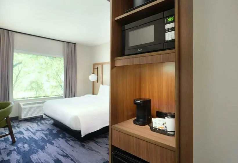 キングサイズベッドのスタンダードルーム, Fairfield Inn & Suites By Marriott Fort Lauderdale Northwest