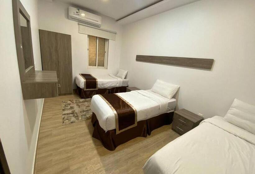 带2个卧室的公寓, Aram Madinah Hotel فندق آرام المدينة