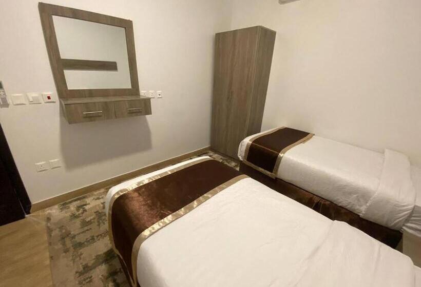 带2个卧室的公寓, Aram Madinah Hotel فندق آرام المدينة