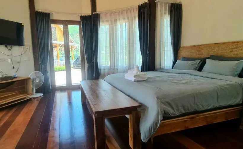 Villa 1 Makuuhuone, Times Klang Sapan Resort