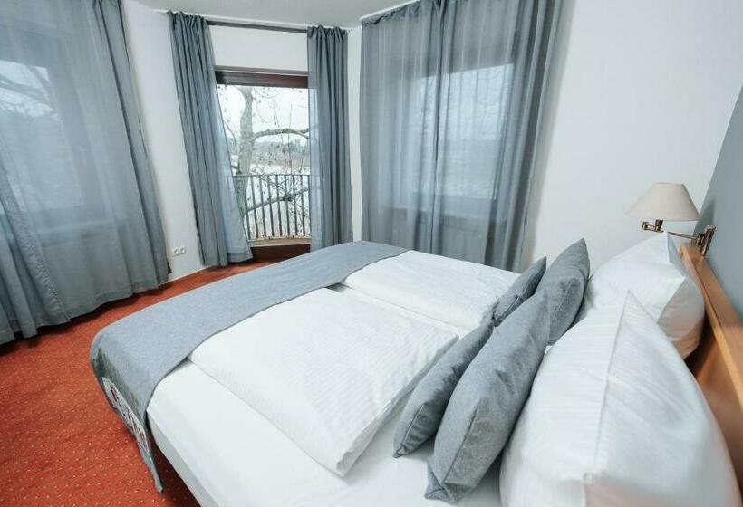 اتاق استاندارد با چشمانداز رودخانه, Coffee Fellows Hotel Trier