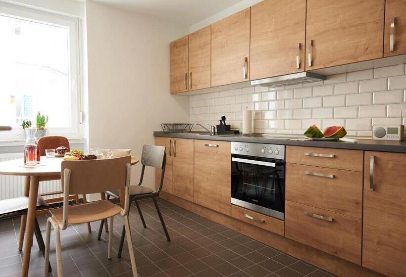 Апартаменты 2 Спальни, Coffee Fellows Hotel Trier
