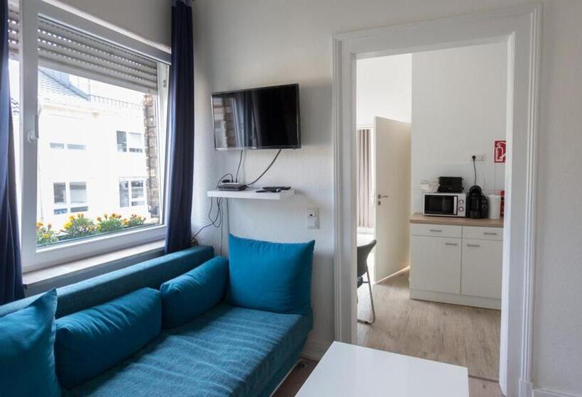 Апартаменты 1 Спальня, Oberkasseler Hof Bonn